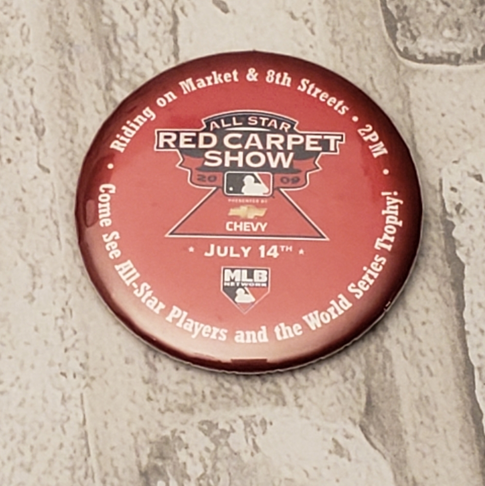 2009 St. Louis MLB All Star Red Carpet Show Pin